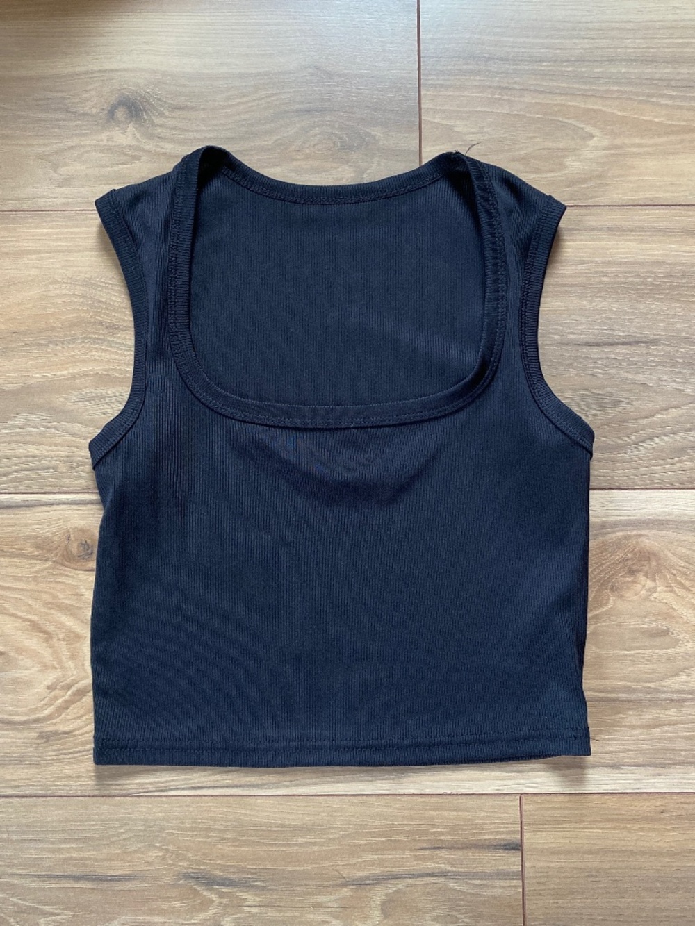 Elegant Black Sleeveless Tank Top